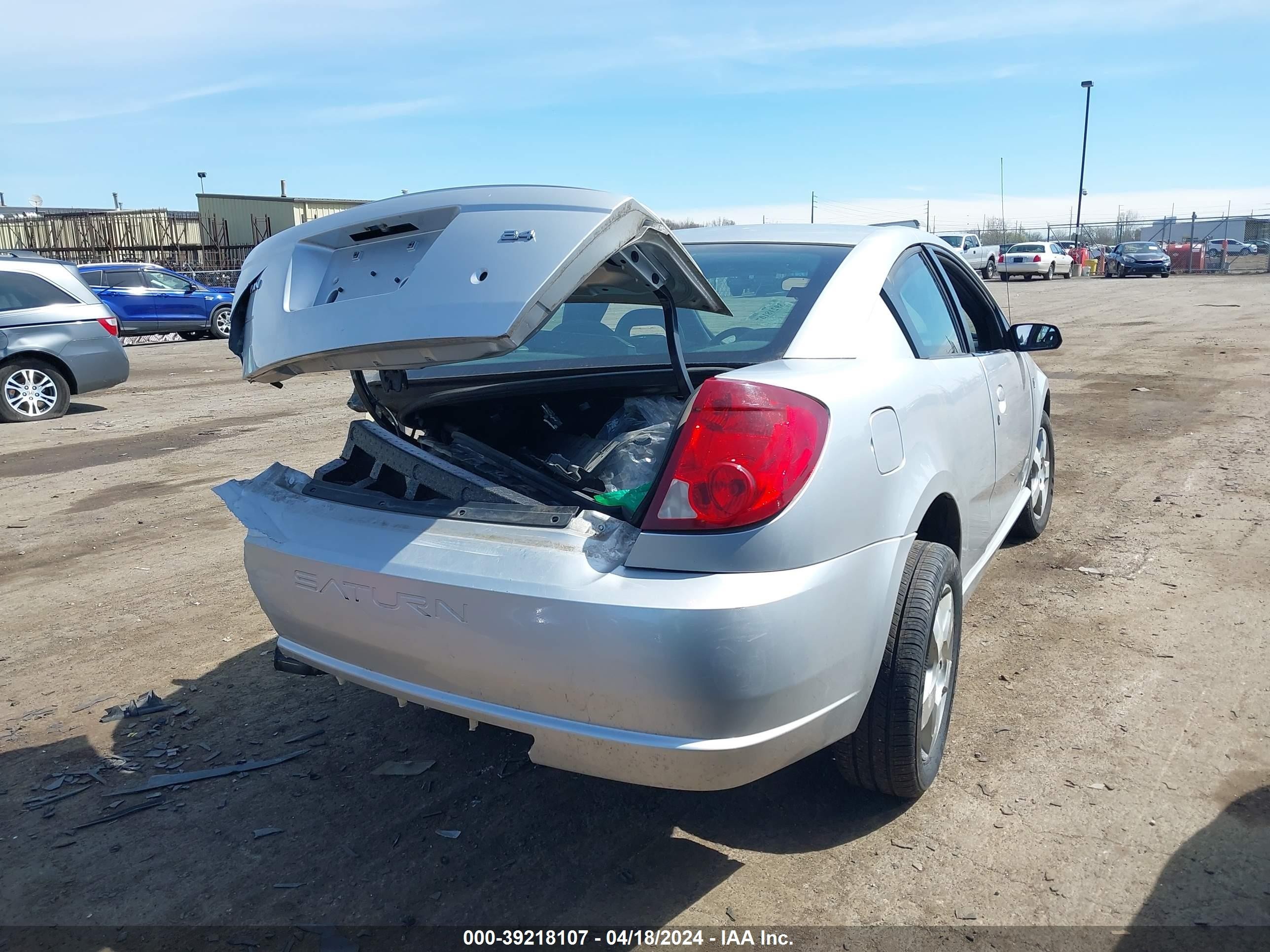 Photo 3 VIN: 1G8AW15B07Z148832 - SATURN ION 