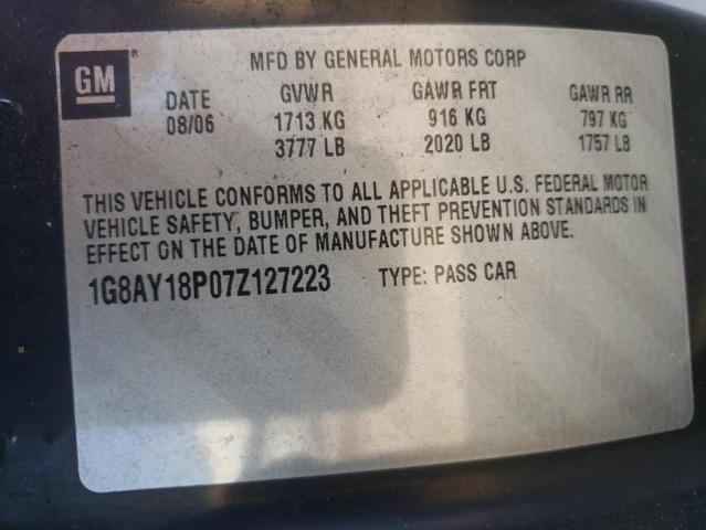 Photo 12 VIN: 1G8AY18P07Z127223 - SATURN ION 