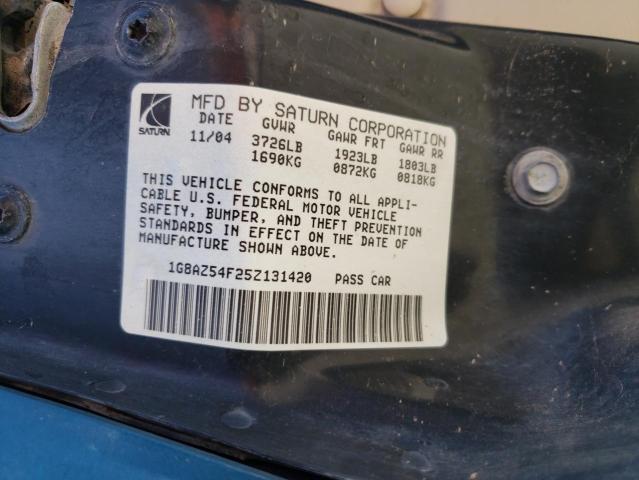 Photo 11 VIN: 1G8AZ54F25Z131420 - SATURN ION 