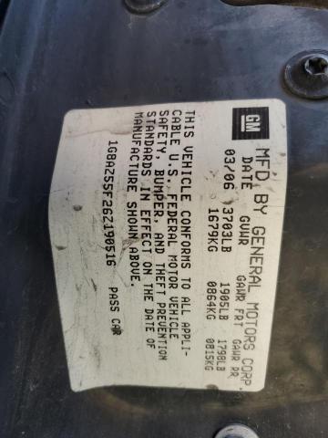 Photo 12 VIN: 1G8AZ55F26Z190516 - SATURN ION LEVEL 