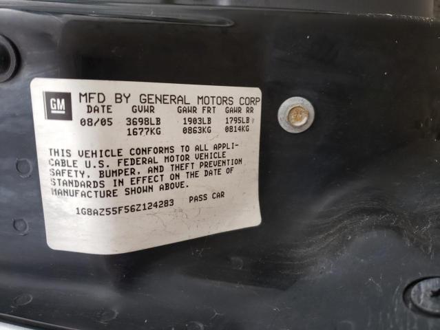 Photo 9 VIN: 1G8AZ55F56Z124283 - SATURN ION LEVEL 