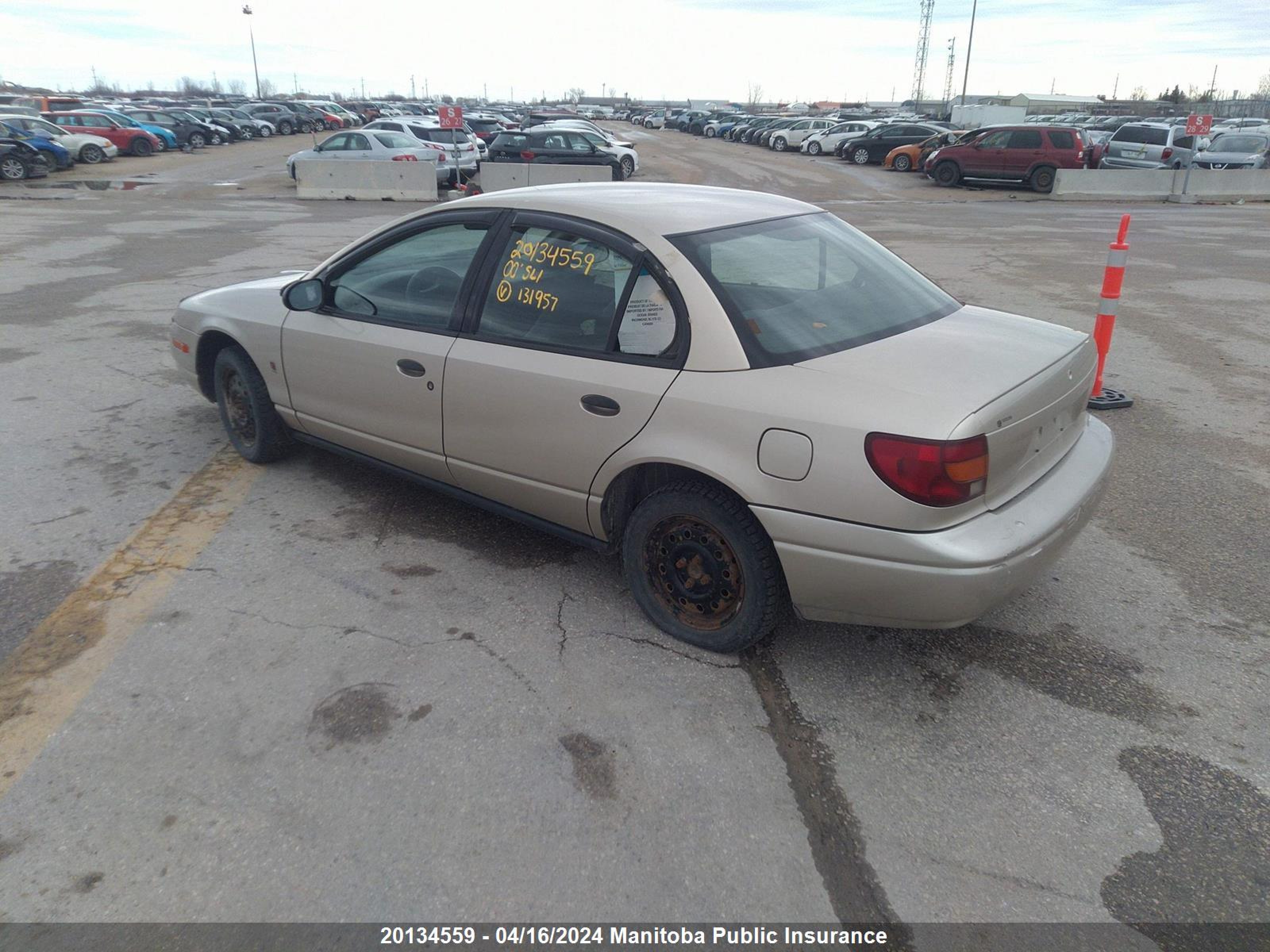 Photo 2 VIN: 1G8ZG528XYZ131957 - SATURN SL 