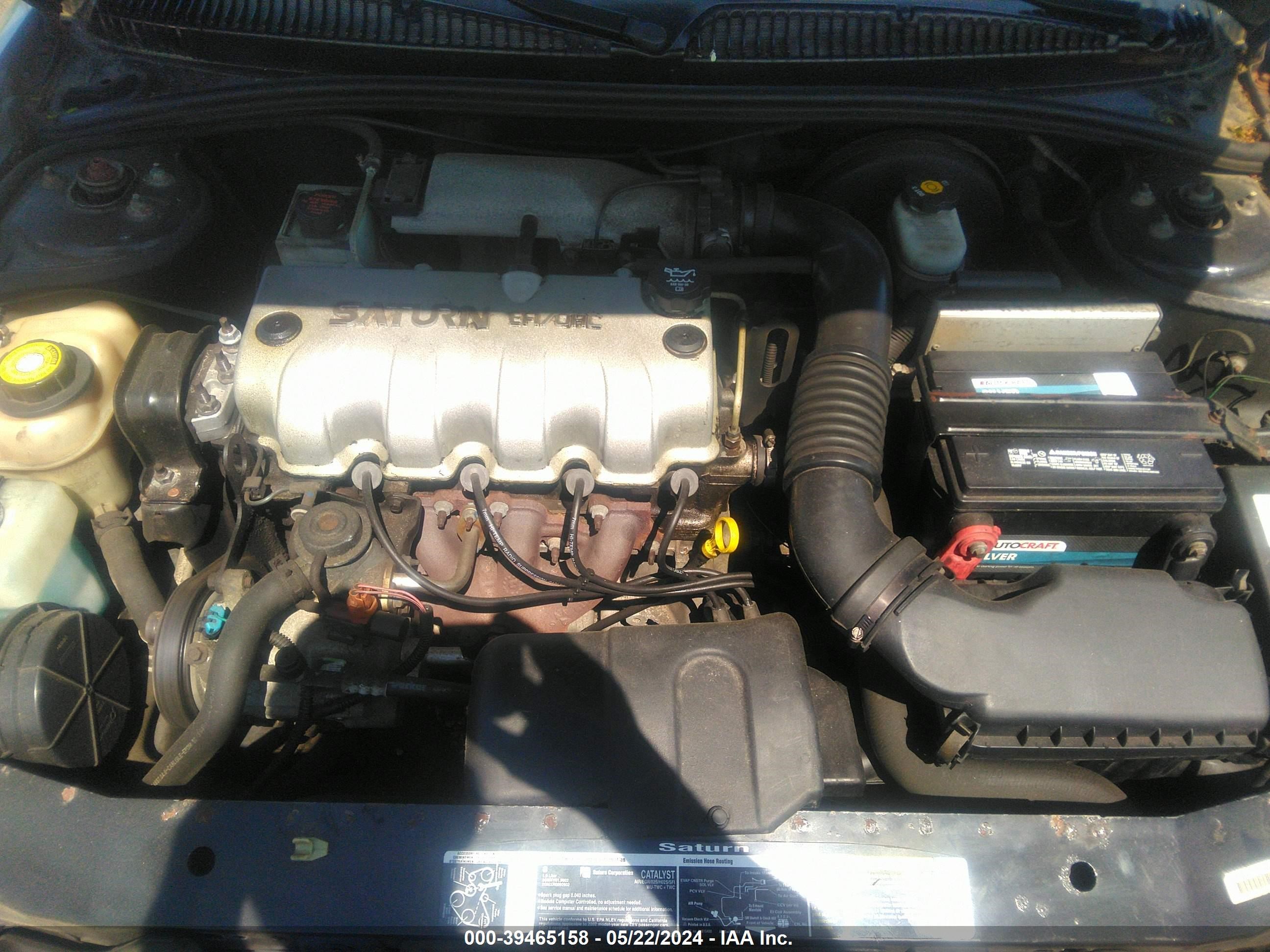 Photo 9 VIN: 1G8ZH52832Z302892 - SATURN SL 