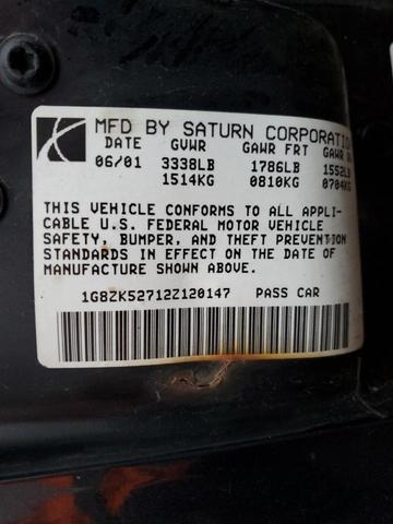 Photo 11 VIN: 1G8ZK52712Z120147 - SATURN SL 