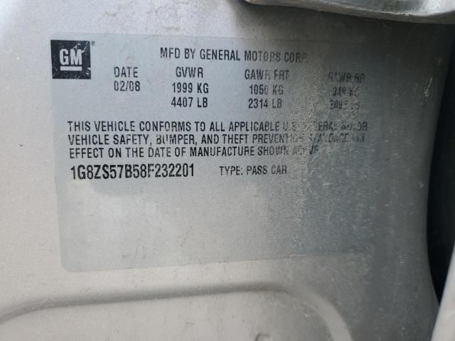 Photo 11 VIN: 1G8ZS57B58F232201 - SATURN AURA XE 