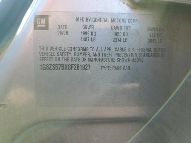 Photo 11 VIN: 1G8ZS57BX8F281927 - SATURN AURA 