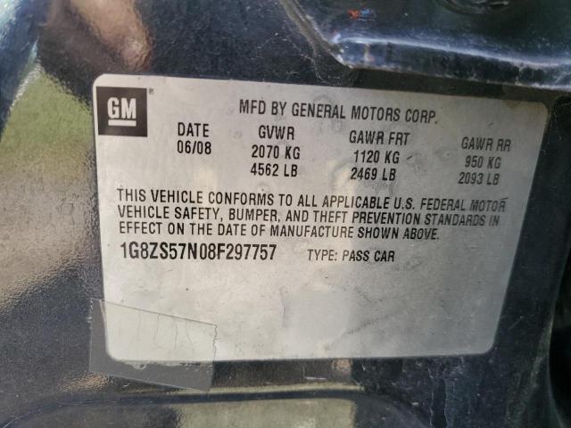 Photo 11 VIN: 1G8ZS57N08F297757 - SATURN AURA XE 