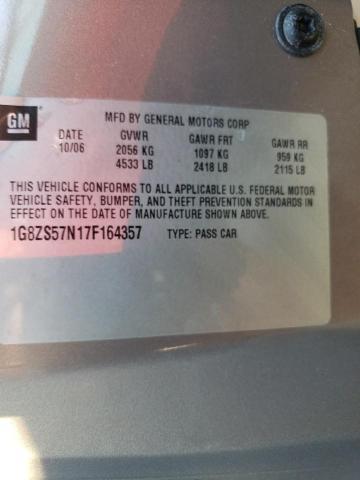 Photo 9 VIN: 1G8ZS57N17F164357 - SATURN AURA 