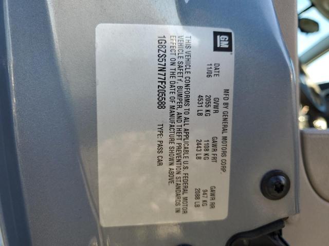 Photo 11 VIN: 1G8ZS57N77F205588 - SATURN AURA 