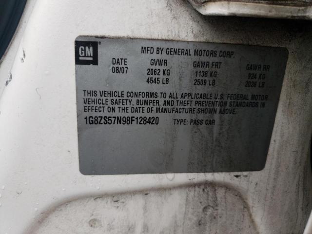 Photo 11 VIN: 1G8ZS57N98F128420 - SATURN AURA XE 