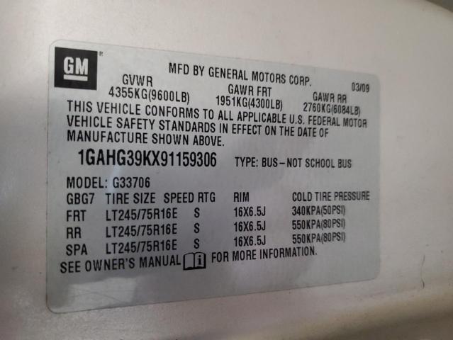 Photo 13 VIN: 1GAHG39KX91159306 - CHEVROLET EXPRESS G3 