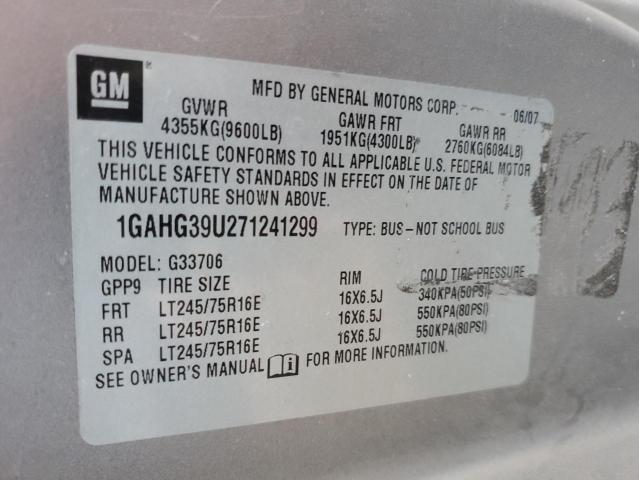 Photo 12 VIN: 1GAHG39U271241299 - CHEVROLET EXPRESS G3 