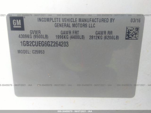 Photo 8 VIN: 1GB2CUEG6GZ264203 - CHEVROLET SILVERADO 2500HD 