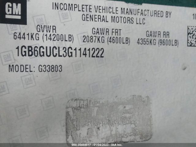 Photo 8 VIN: 1GB6GUCL3G1141222 - CHEVROLET EXPRESS 