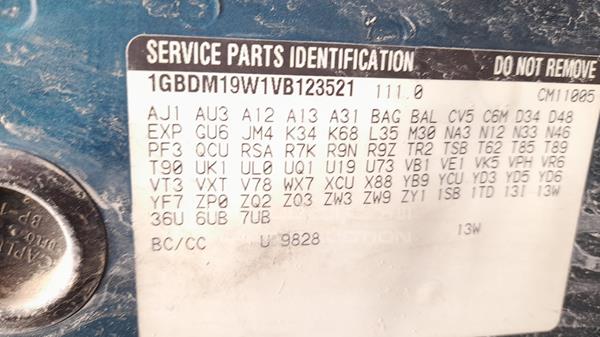 Photo 1 VIN: 1GBDM19W1VB123521 - CHEVROLET ASTRO 