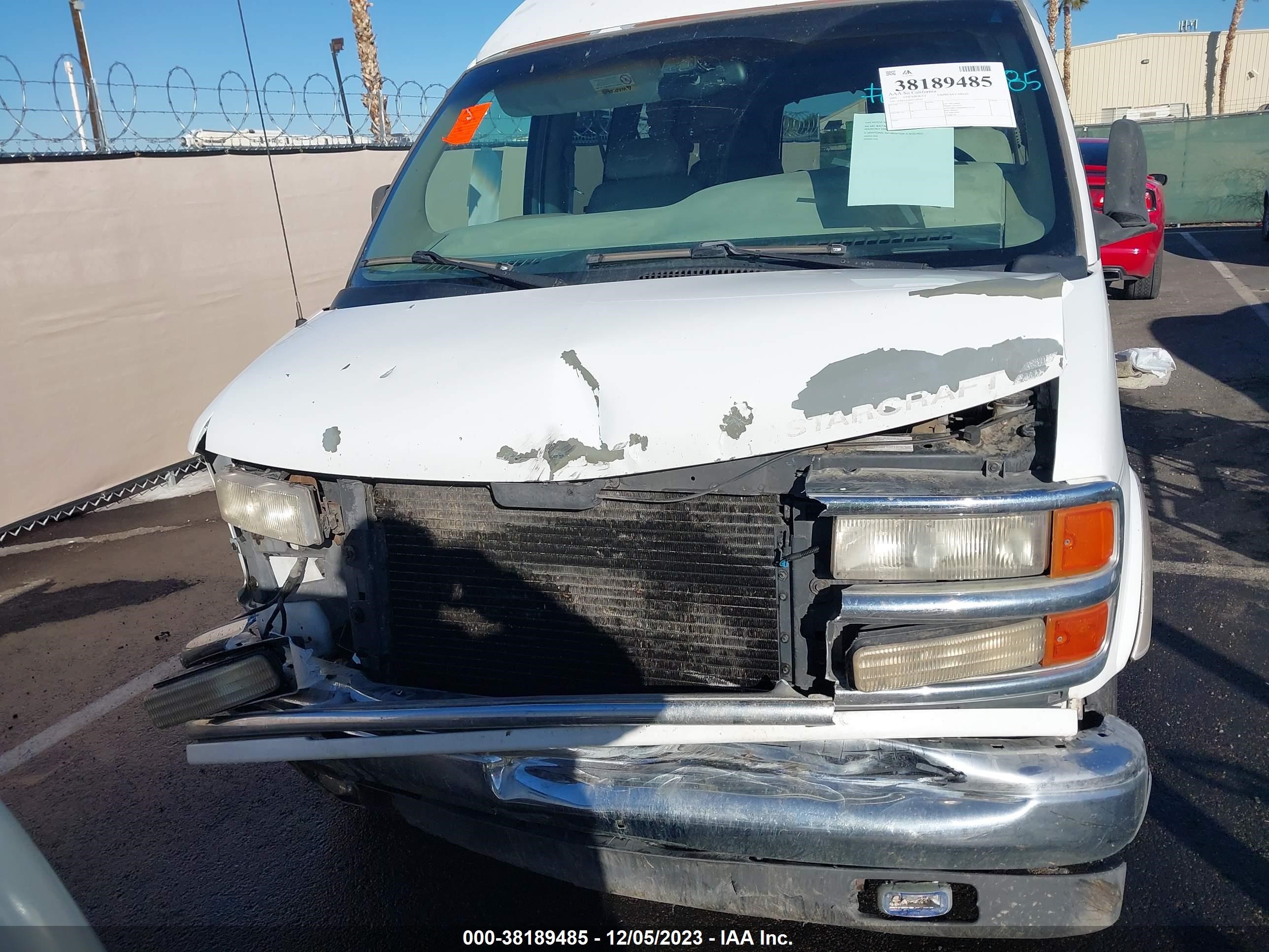 Photo 11 VIN: 1GBFG15R911109592 - CHEVROLET EXPRESS 