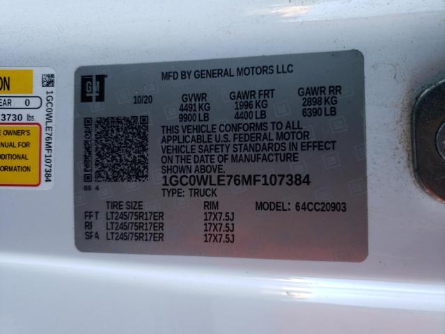 Photo 11 VIN: 1GC0WLE76MF107384 - CHEVROLET SILVERADO 