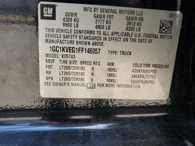 Photo 11 VIN: 1GC1KVEG1FF146057 - CHEVROLET 2500 HD 