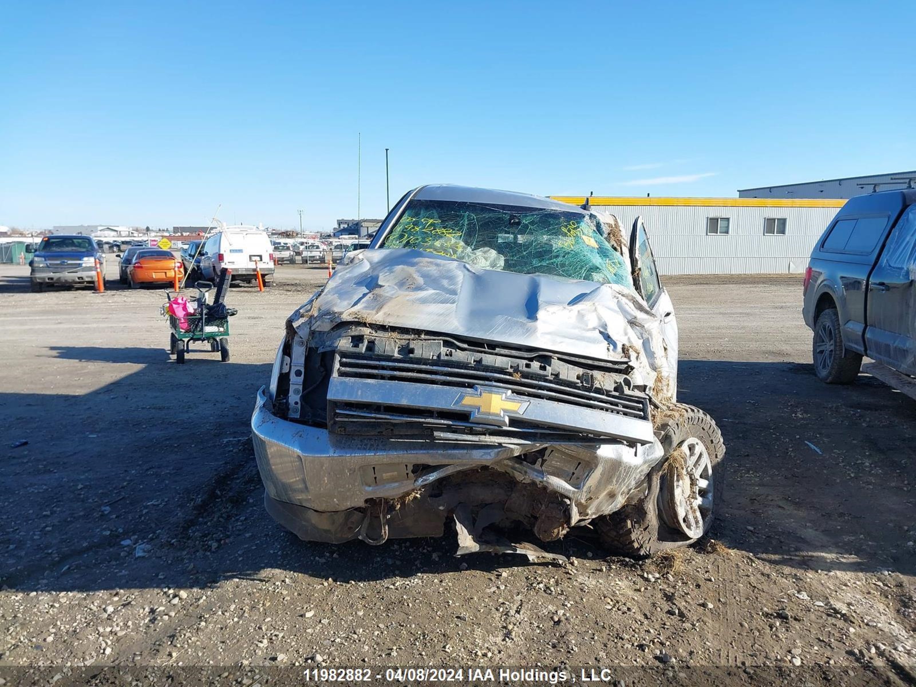 Photo 12 VIN: 1GC1KVEG5HF103683 - CHEVROLET SILVERADO 