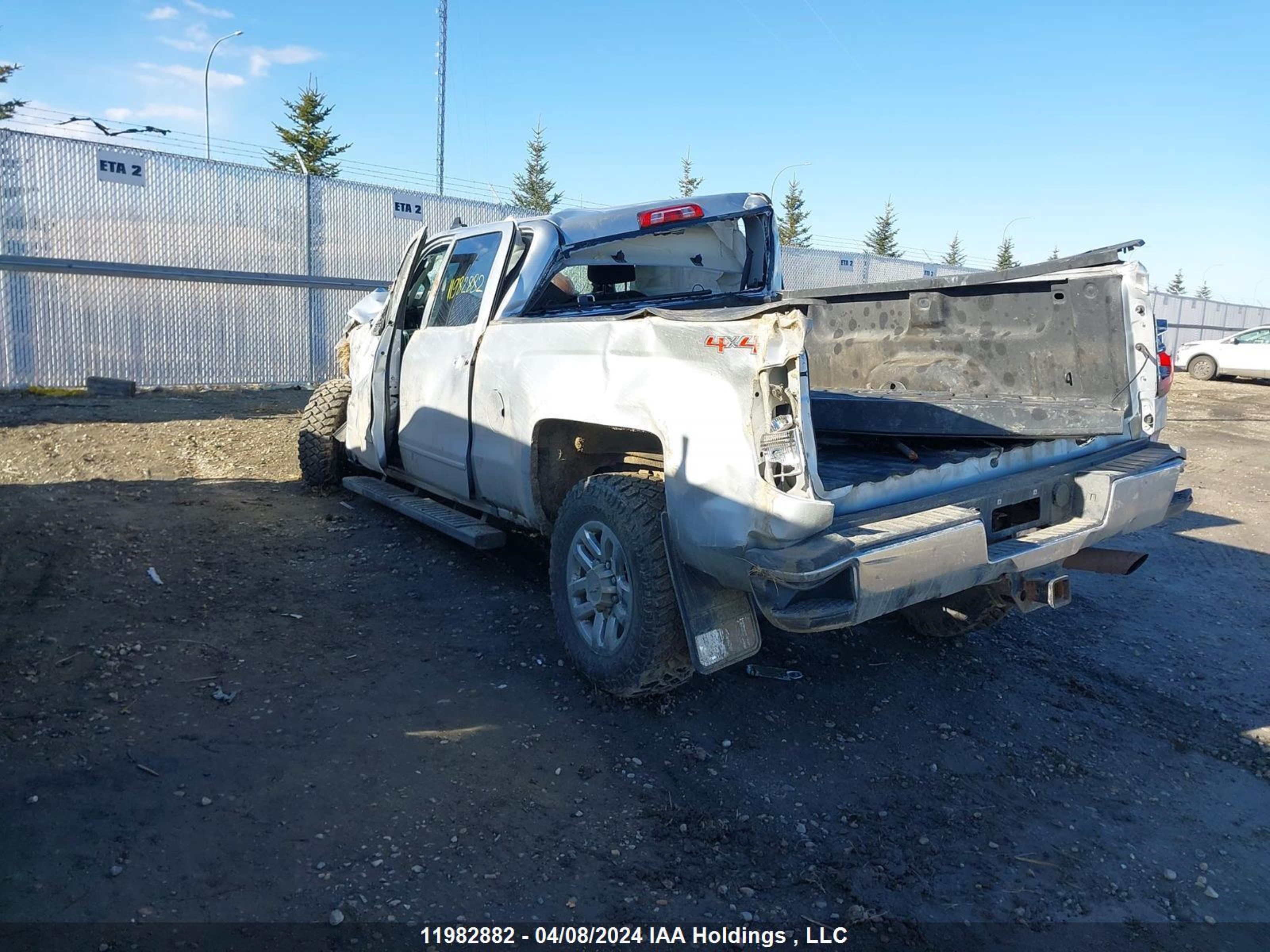 Photo 2 VIN: 1GC1KVEG5HF103683 - CHEVROLET SILVERADO 