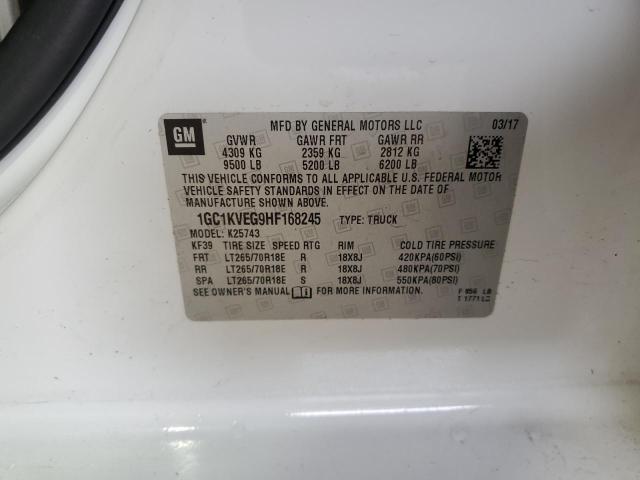 Photo 11 VIN: 1GC1KVEG9HF168245 - CHEVROLET SILVERADO 