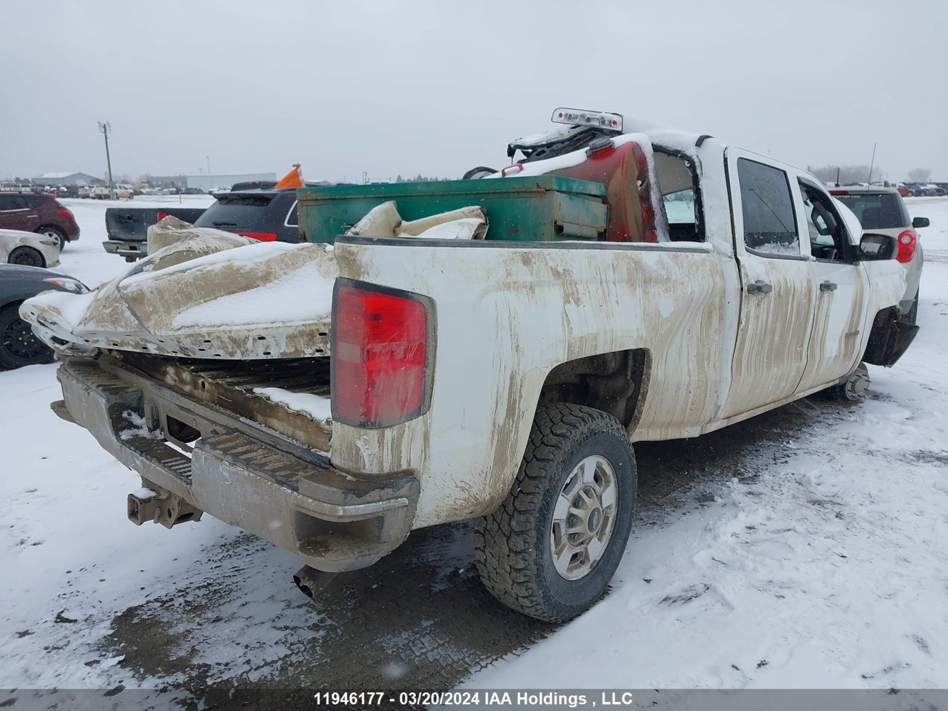 Photo 3 VIN: 1GC1KVEGXFF188971 - CHEVROLET SILVERADO 