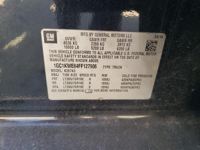 Photo 12 VIN: 1GC1KWE84FF127906 - CHEVROLET SILVERADO 