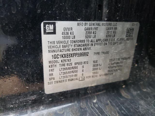 Photo 11 VIN: 1GC1KXE8XFF596892 - CHEVROLET SILVERADO 