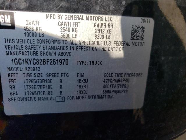 Photo 9 VIN: 1GC1KYC82BF261970 - CHEVROLET SILVERADO 