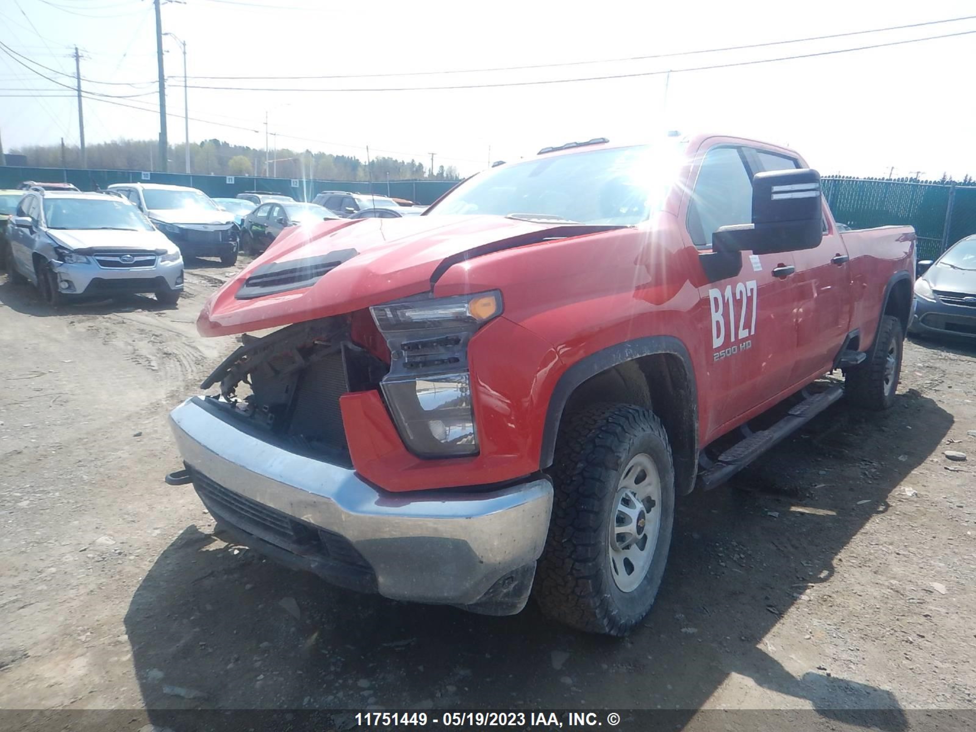 Photo 2 VIN: 1GC1YLE74LF337437 - CHEVROLET SILVERADO 