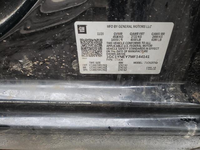 Photo 11 VIN: 1GC1YNEY7MF144141 - CHEVROLET SILVERADO 