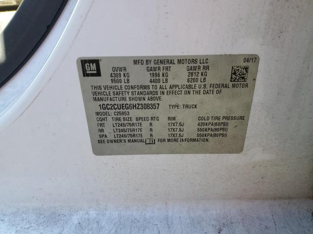 Photo 11 VIN: 1GC2CUEG6HZ308357 - CHEVROLET ALL MODELS 