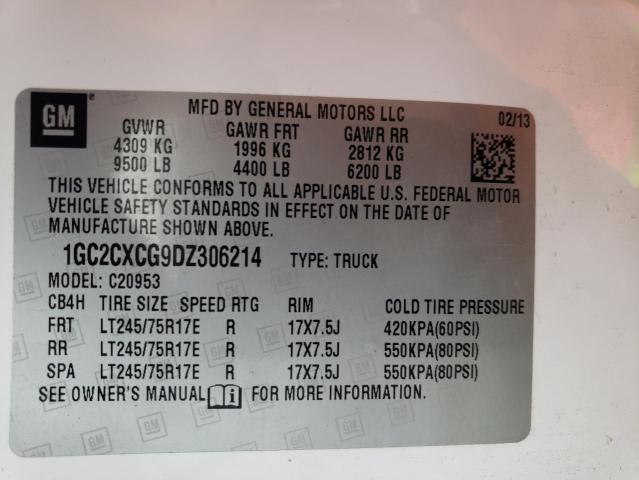 Photo 11 VIN: 1GC2CXCG9DZ306214 - CHEVROLET SILVERADO 