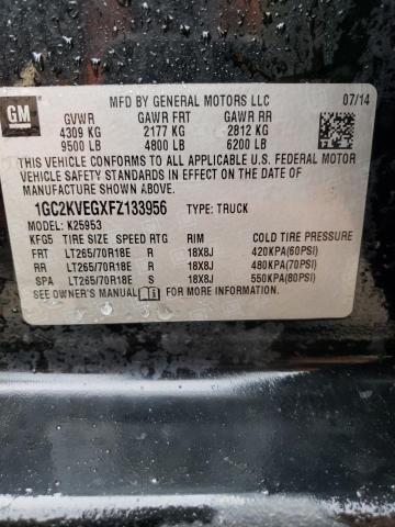 Photo 11 VIN: 1GC2KVEGXFZ133956 - CHEVROLET SILVERADO 