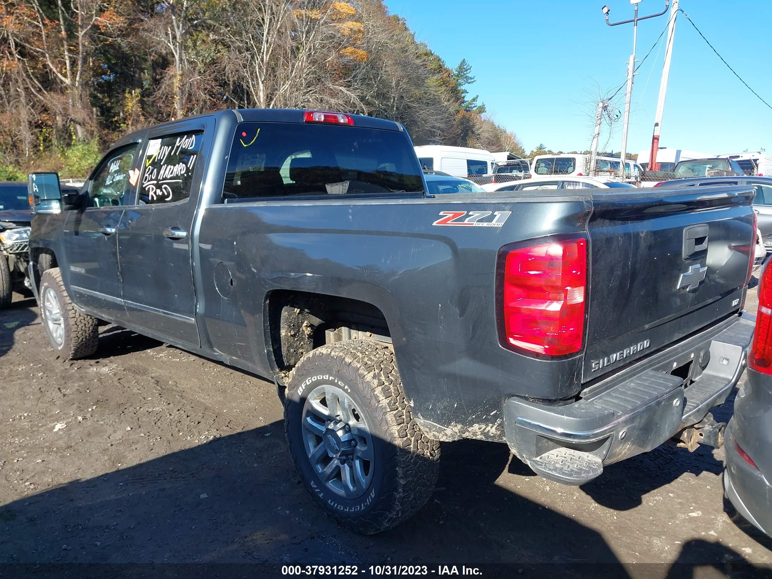 Photo 2 VIN: 1GC4K0EG3HF184540 - CHEVROLET SILVERADO 