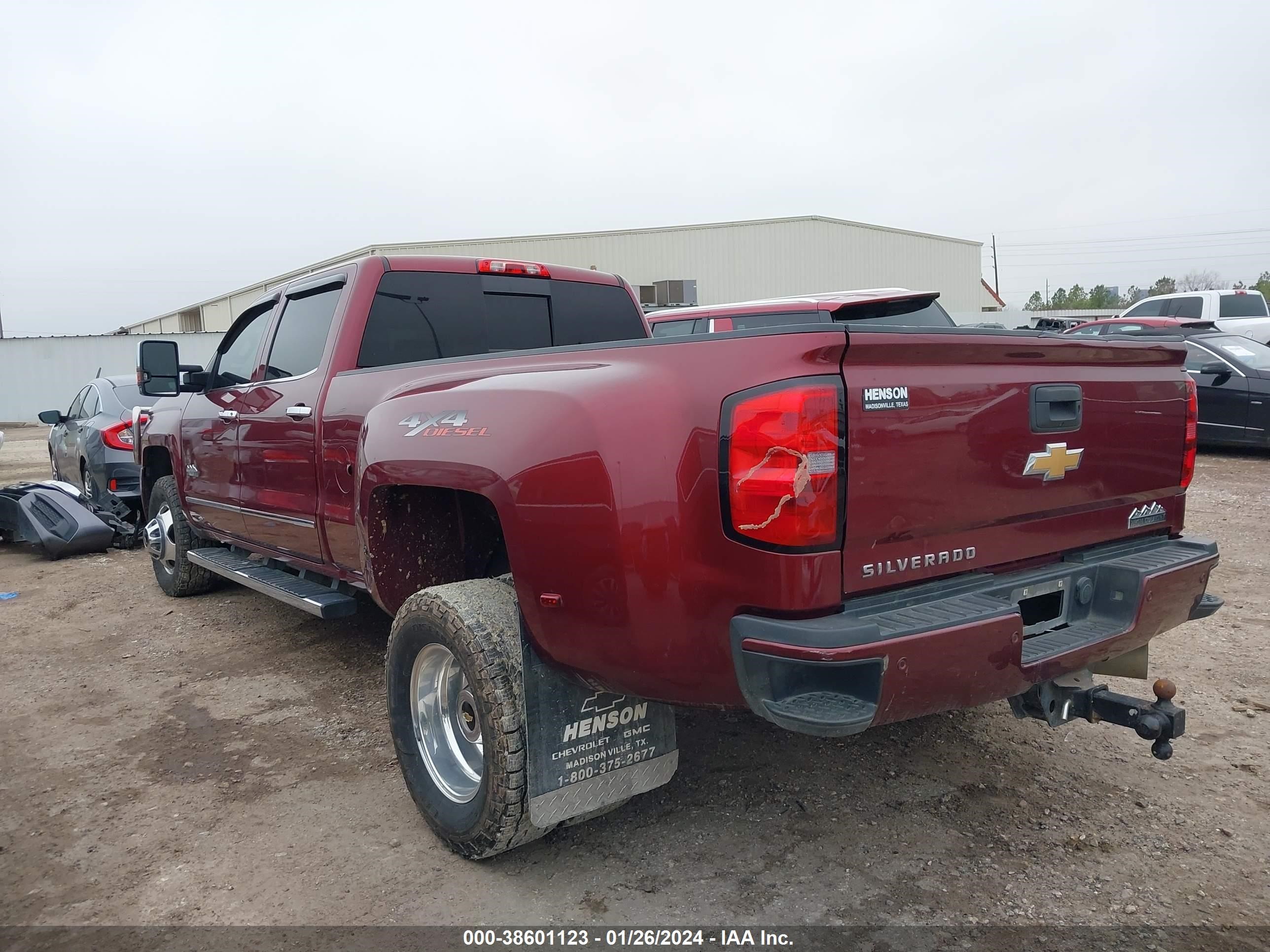 Photo 2 VIN: 1GC4K1E84FF626141 - CHEVROLET SILVERADO 