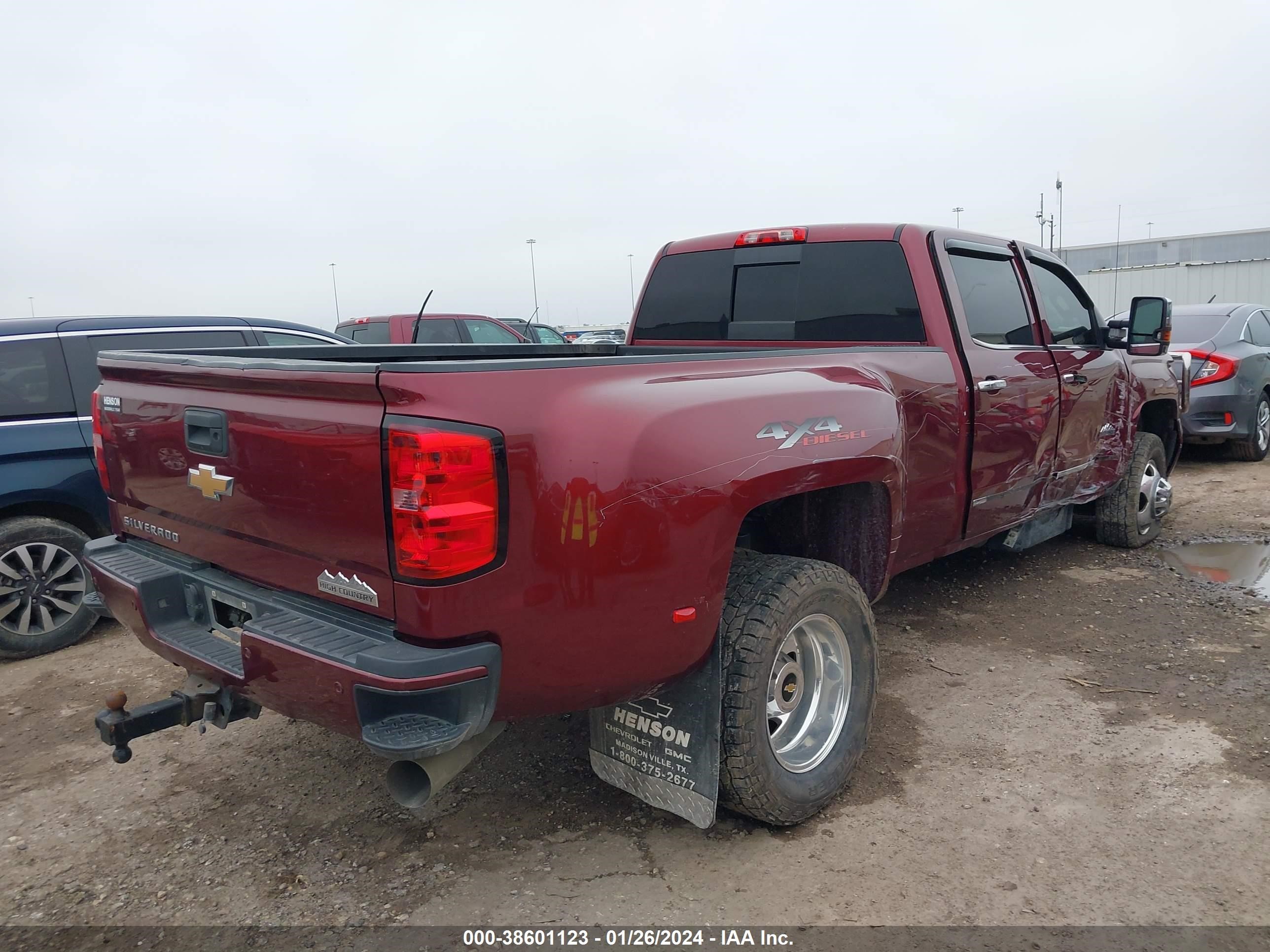 Photo 3 VIN: 1GC4K1E84FF626141 - CHEVROLET SILVERADO 