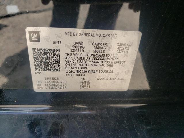 Photo 11 VIN: 1GC4K1EY4JF128644 - CHEVROLET SILVERADO 