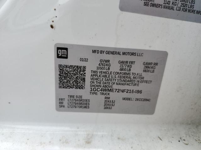 Photo 11 VIN: 1GC4WME72NF216496 - CHEVROLET ALL MODELS 