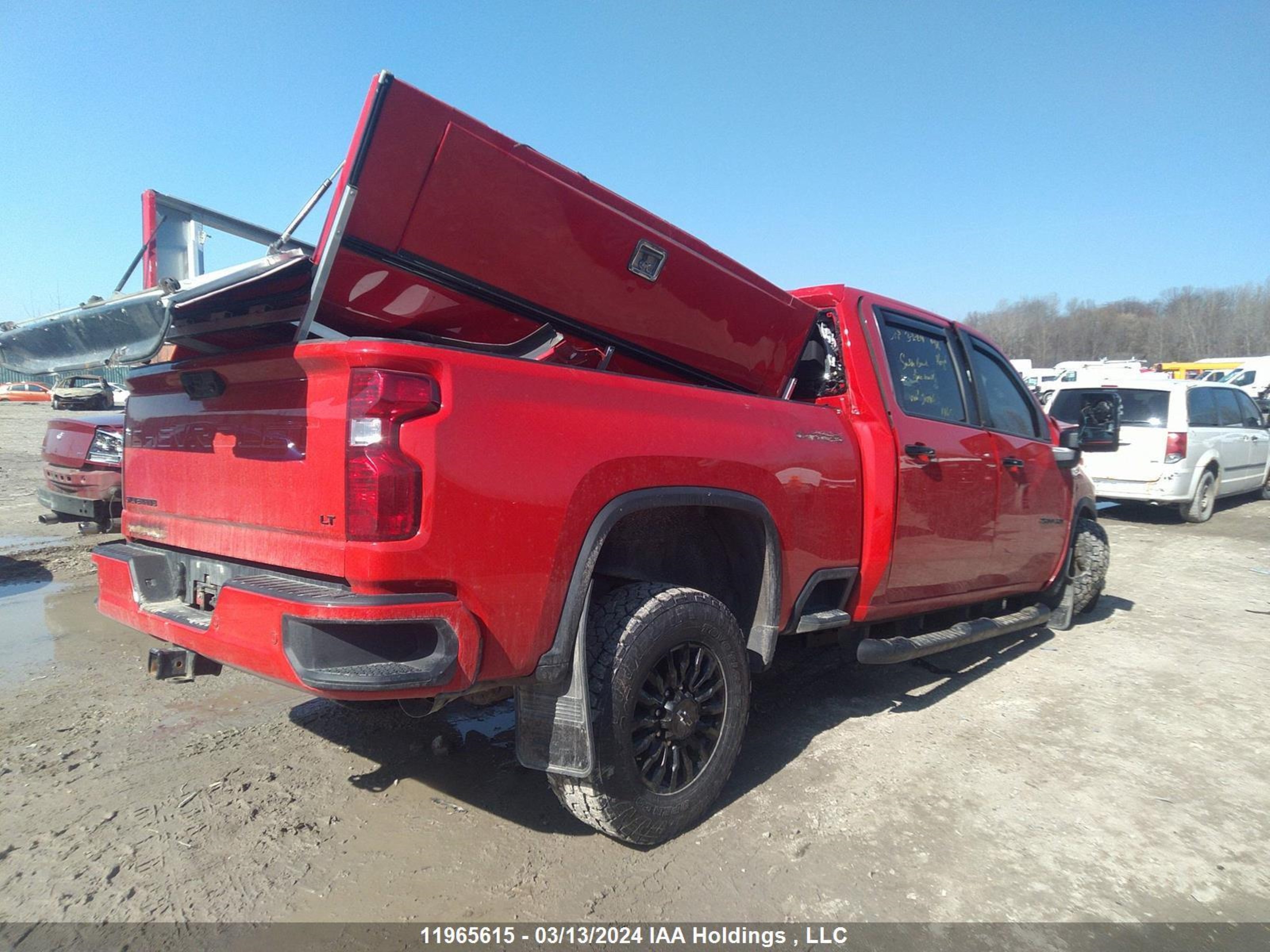 Photo 3 VIN: 1GC4YNEY2NF251905 - CHEVROLET SILVERADO 