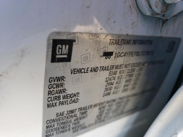 Photo 11 VIN: 1GC4YPEY0LF270073 - CHEVROLET SILVERADO 