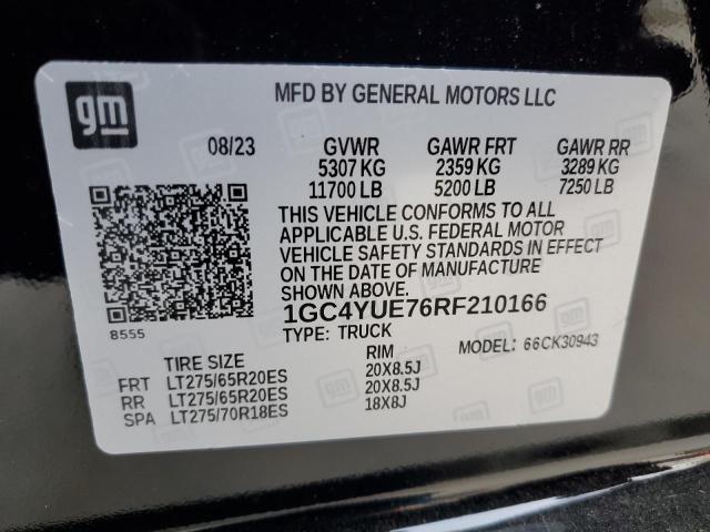 Photo 11 VIN: 1GC4YUE76RF210166 - CHEVROLET ALL MODELS 