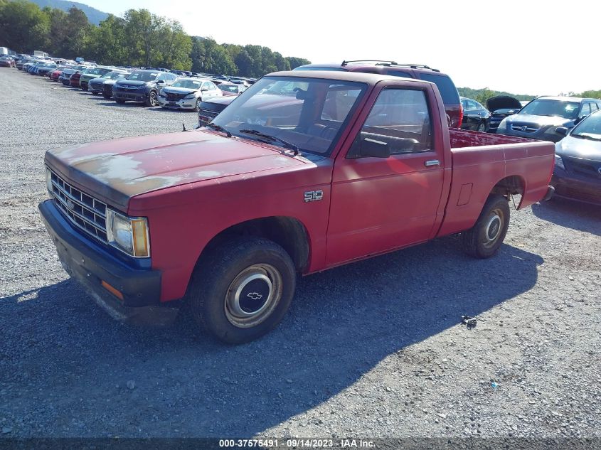 Photo 1 VIN: 1GCBS14E7F2266546 - CHEVROLET S-10 PICKUP 