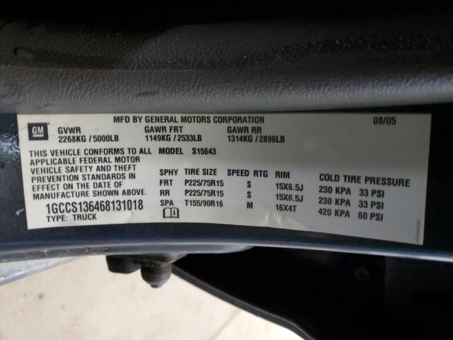 Photo 11 VIN: 1GCCS136468131018 - CHEVROLET COLORADO 