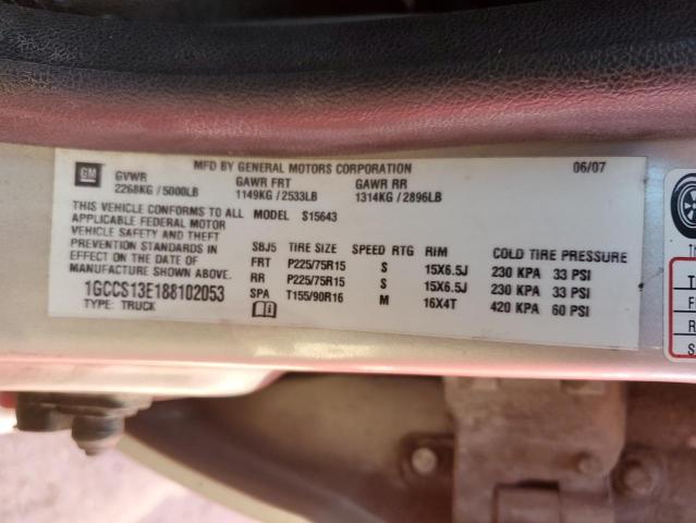 Photo 11 VIN: 1GCCS13E188102053 - CHEVROLET COLORADO 