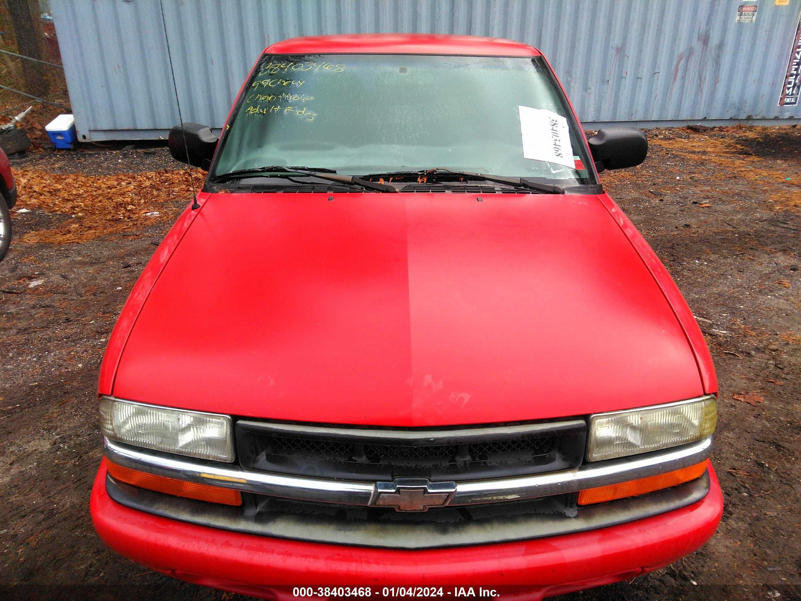 Photo 5 VIN: 1GCCS1445XK187759 - CHEVROLET S-10 PICKUP 