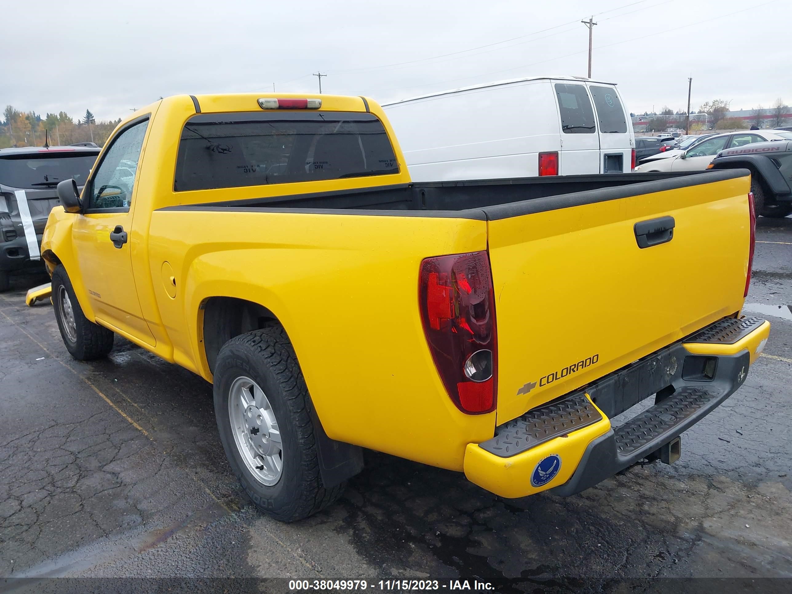 Photo 2 VIN: 1GCCS146258220776 - CHEVROLET COLORADO 