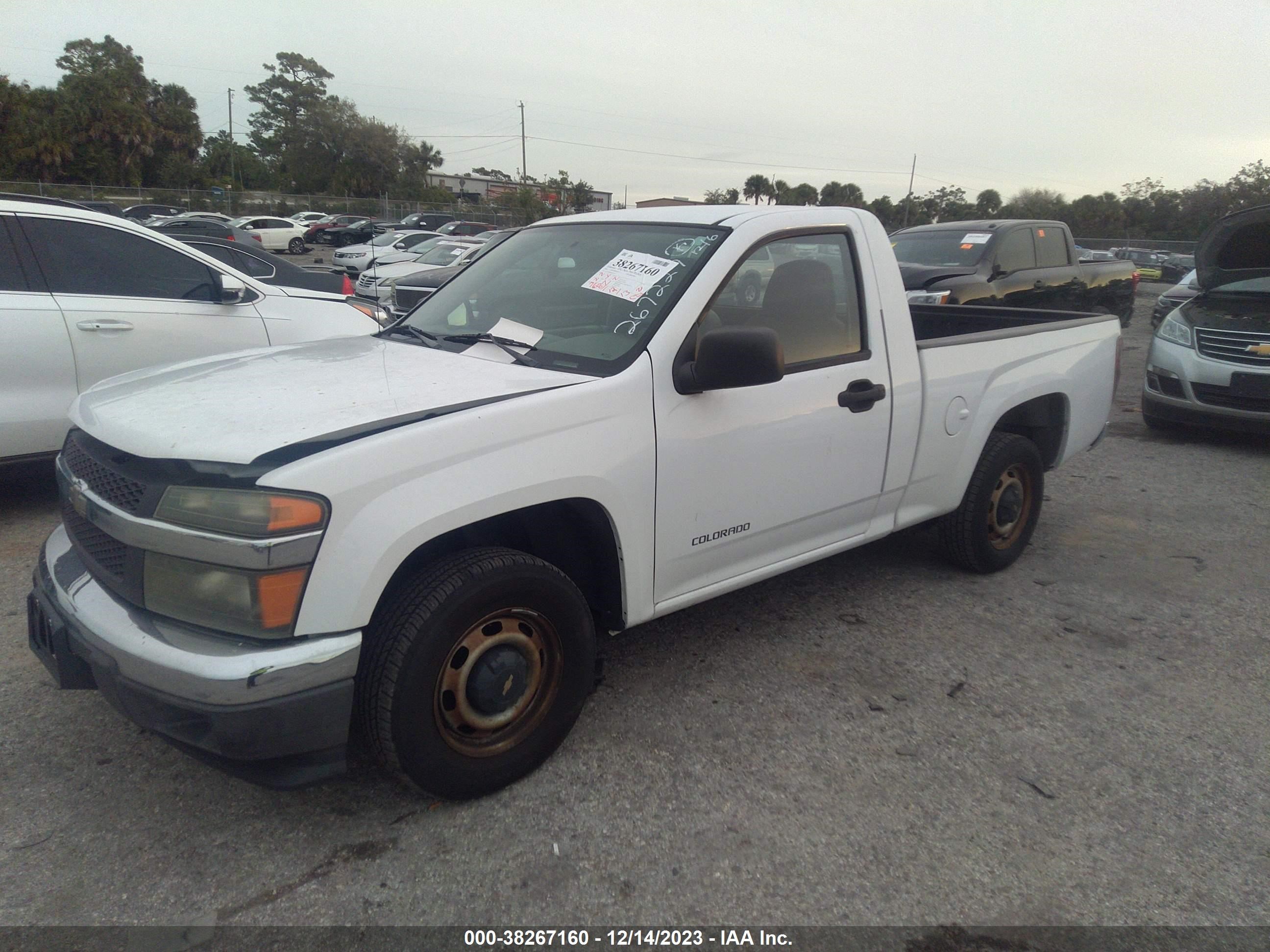 Photo 1 VIN: 1GCCS148458267227 - CHEVROLET COLORADO 