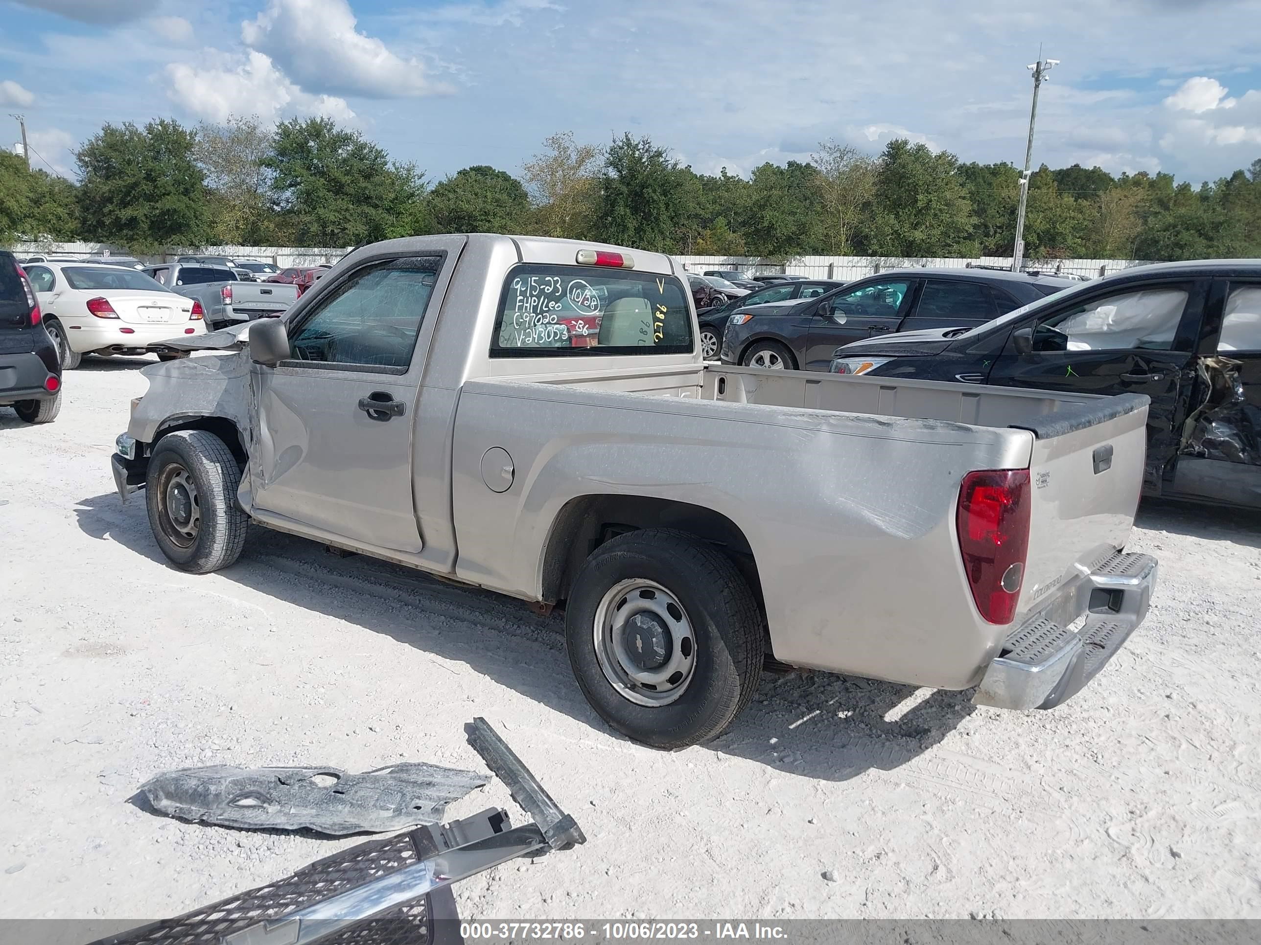 Photo 2 VIN: 1GCCS148768243053 - CHEVROLET COLORADO 