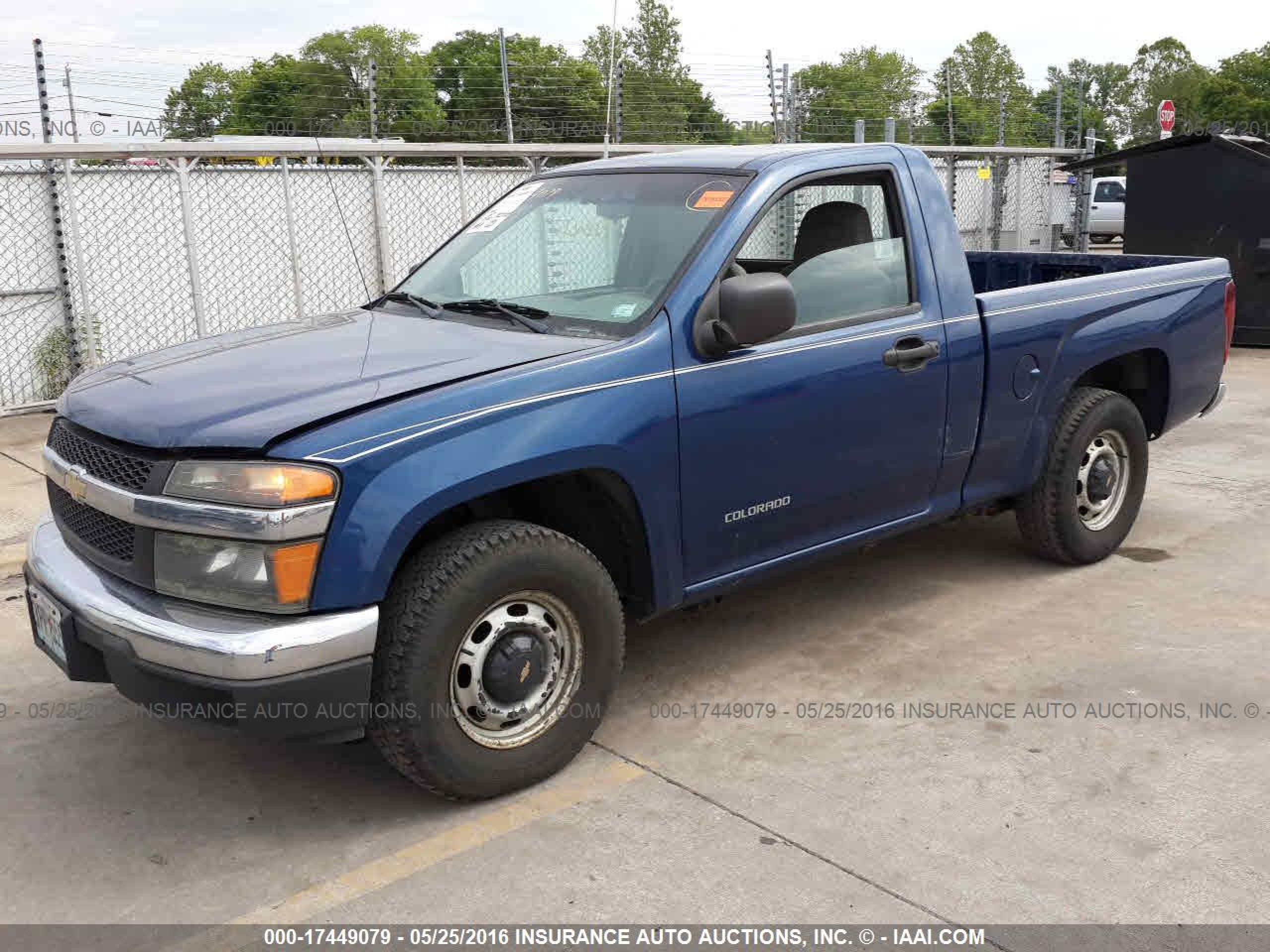 Photo 1 VIN: 1GCCS148958157869 - CHEVROLET COLORADO 